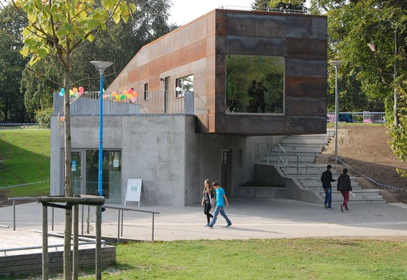 Servicestation im Sport- & Begegnungspark Gaarden – Baustellen- und Projektfoto 2